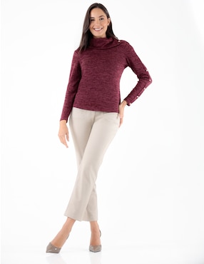 Blusa Trinity manga larga para mujer