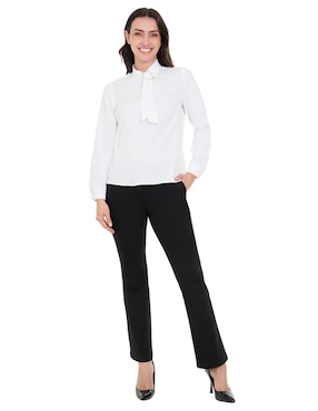 Blusa Atelier Petite manga larga para mujer