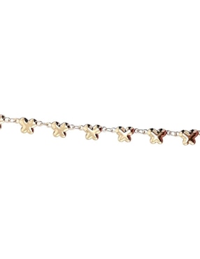 Collar de mariposa I Am de oro laminado