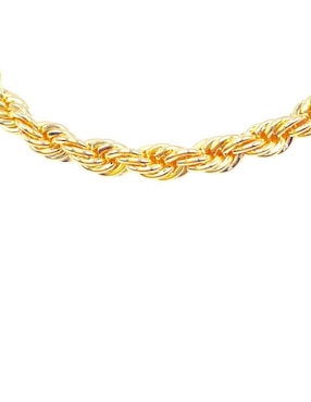 Pulsera i am de oro laminado con acabado brillante