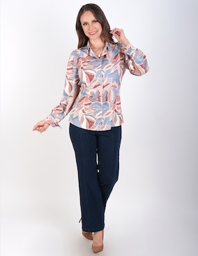 Blusa Delirium manga larga para mujer