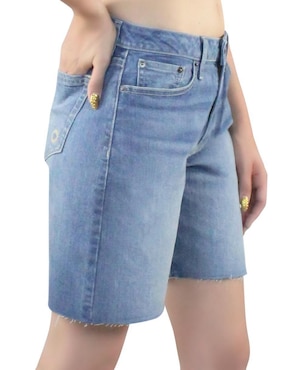 Bermuda innermotion de mezclilla para mujer