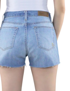 Short innermotion de mezclilla para mujer