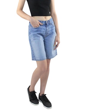 Bermuda innermotion de mezclilla para mujer