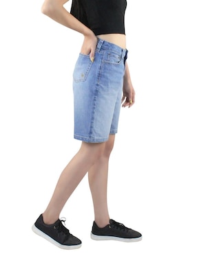 Bermuda innermotion de mezclilla para mujer