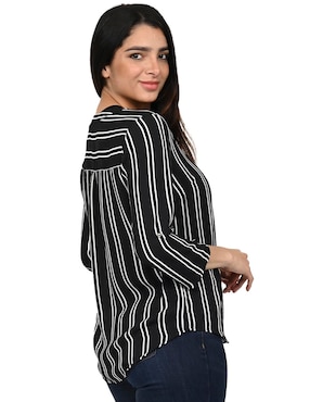 Blusa Ferrioni manga 3/4 para mujer