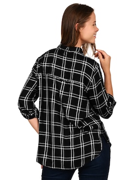 Blusa Ferrioni manga larga para mujer
