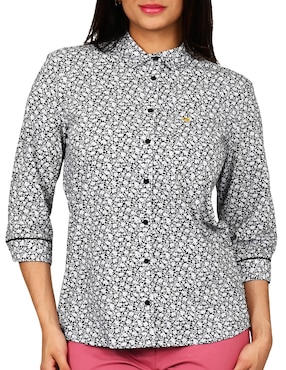 Blusa Ferrioni manga 3/4 para mujer