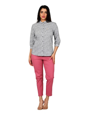 Blusa Ferrioni manga 3/4 para mujer