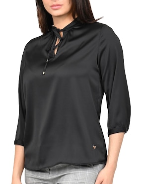 Blusa Ferrioni manga 3/4 para mujer