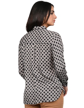 Blusa Ferrioni manga larga para mujer