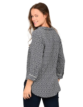 Blusa Ferrioni manga 3/4 para mujer