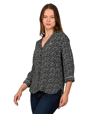 Blusa Ferrioni manga 3/4 para mujer