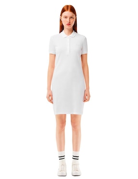 Vestido mini casual Lacoste para mujer