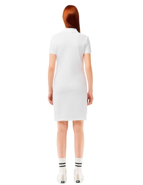 Vestido mini casual Lacoste para mujer