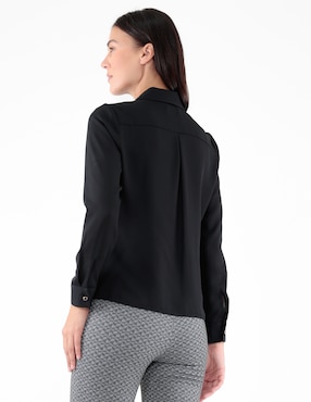 Blusa Trinity manga larga para mujer