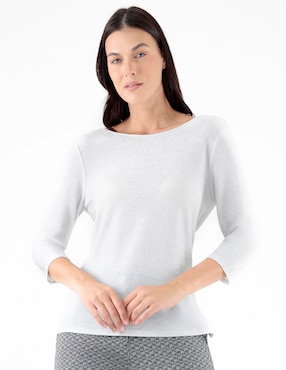 Blusa Trinity manga 3/4 para mujer