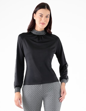 Blusa Trinity manga larga para mujer
