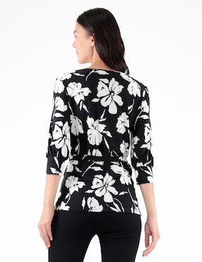 Blusa Trinity manga 3/4 para mujer