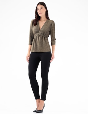 Blusa Trinity manga 3/4 para mujer