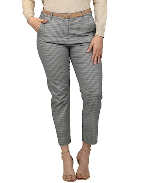Pantalón capri Ferrioni mom para mujer