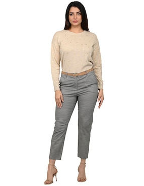 Pantalón capri Ferrioni mom para mujer