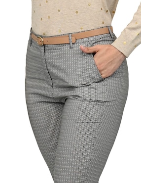 Pantalón capri Ferrioni mom para mujer