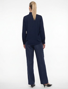 Blusa Liz Claiborne manga 3/4 para mujer