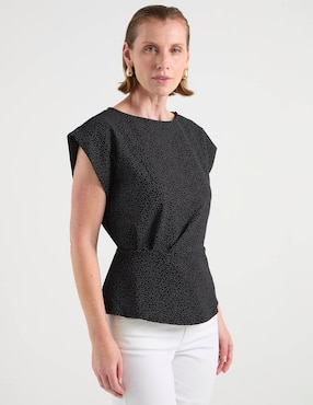 Blusa Liz Claiborne manga corta para mujer
