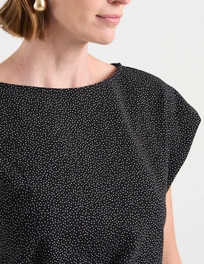 Blusa Liz Claiborne manga corta para mujer