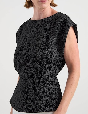 Blusa Liz Claiborne manga corta para mujer