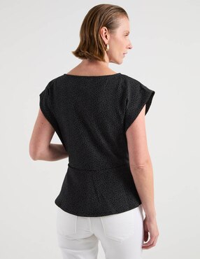 Blusa Liz Claiborne manga corta para mujer