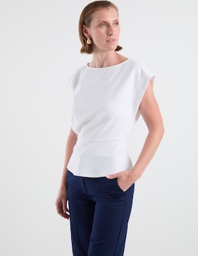 Blusa Liz Claiborne manga corta para mujer