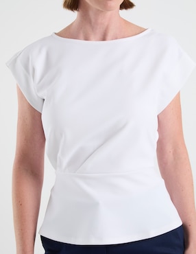 Blusa Liz Claiborne manga corta para mujer
