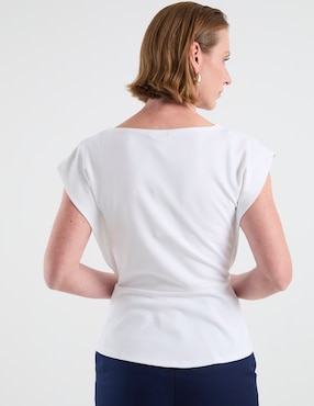 Blusa Liz Claiborne manga corta para mujer