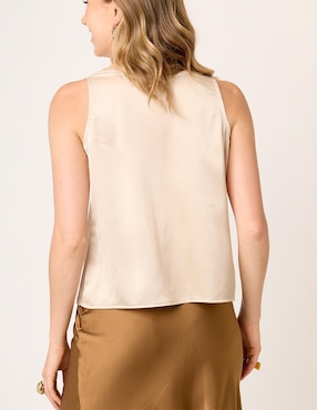 Blusa Linea Pura sin manga para mujer