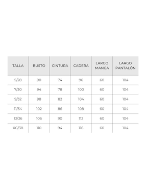 Blusa Linea Pura manga larga para mujer