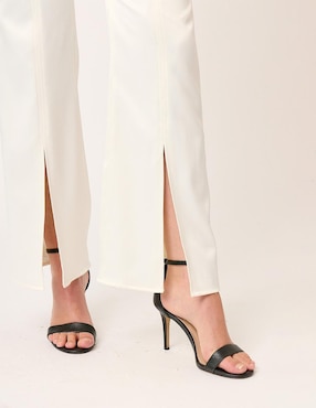 Pantalón de vestir Linea Pura ajustado para mujer