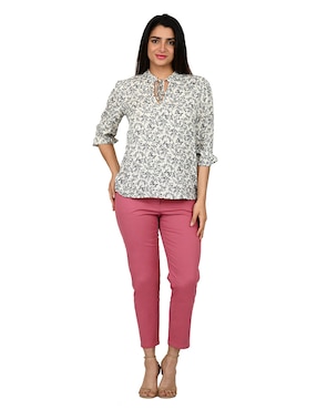 Blusa Ferrioni manga 3/4 para mujer