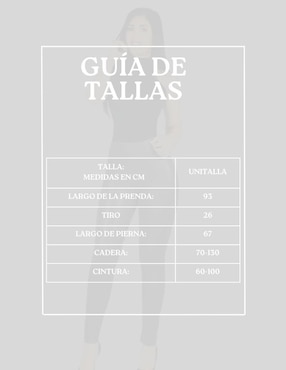 Legging Malabis cintura alta con elástico para mujer