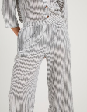 Pantalón relaxed Lieb amplio para mujer