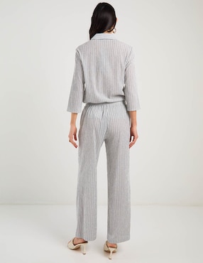 Pantalón relaxed Lieb amplio para mujer