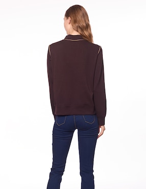 Sudadera con grabado Foley's para mujer