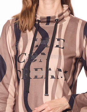 Sudadera con grabado Foley's para mujer