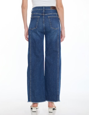 Jeans straight Foley's Denim corte cintura para mujer
