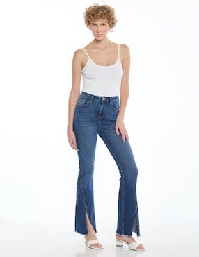 Jeans campana Foley's para mujer