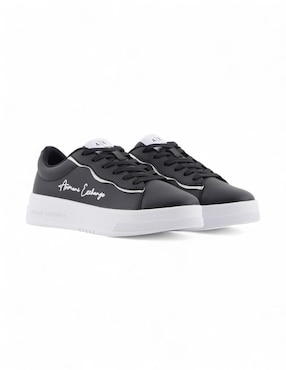 Tenis Armani Exchange CASUAL CON RIBETE METALICO para mujer