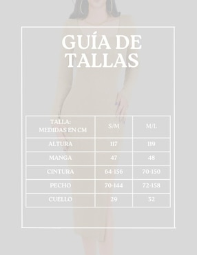 Vestido midi de fiesta Malabis escote medio