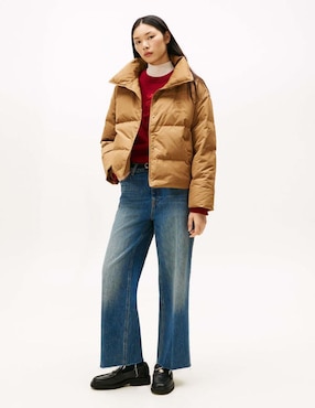 Chamarra acolchada Tommy Hilfiger impermeable para mujer