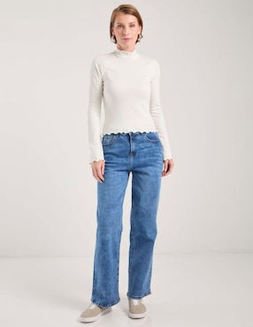 Blusa Old Navy manga larga para mujer